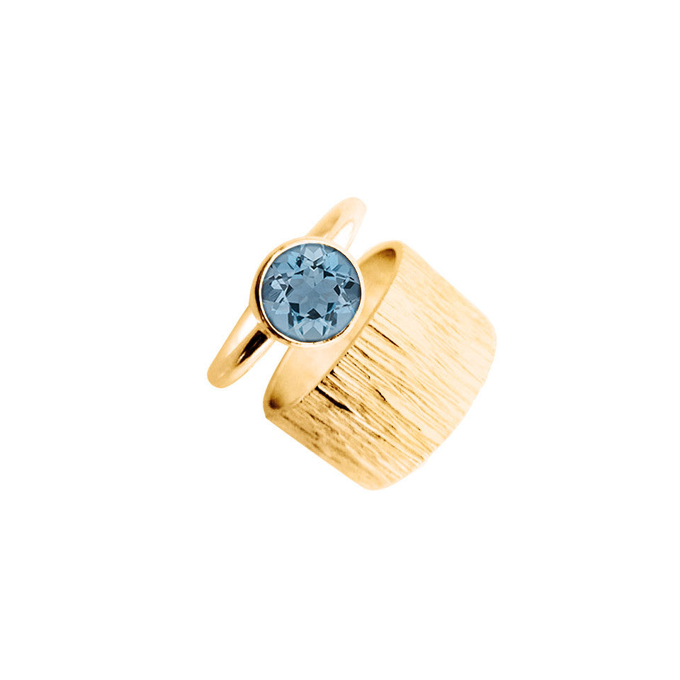 Anillos DUO LARA - Textura Lineal