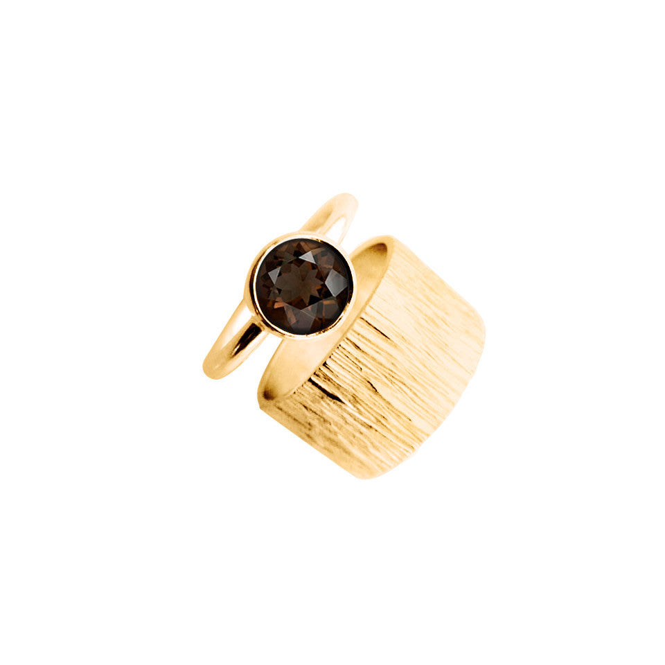 Anillos DUO LARA - Textura Lineal