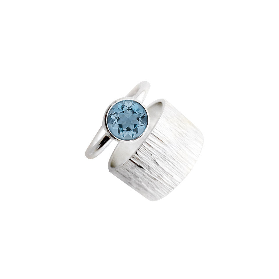Anillos DUO LARA - Textura Lineal