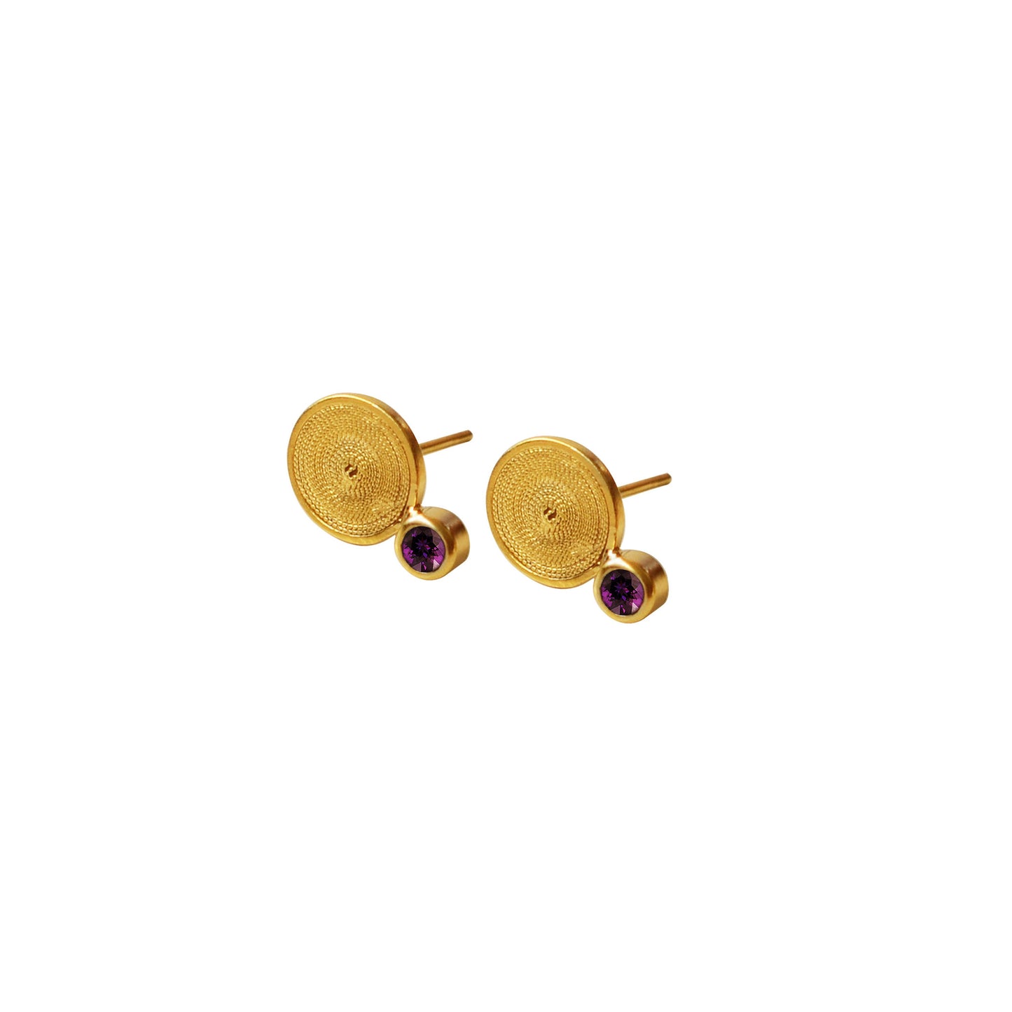 Aretes FILI con piedra