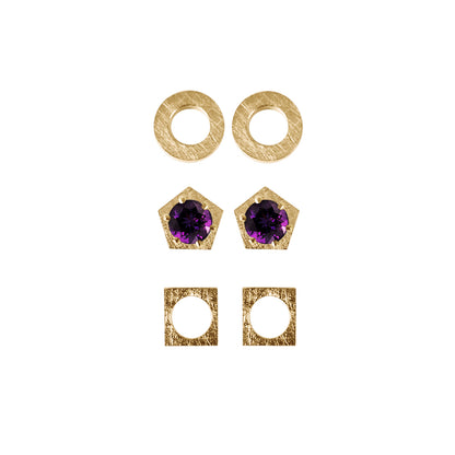 Aretes TRIO PIURA