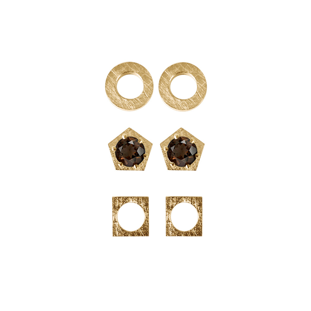 Aretes TRIO PIURA