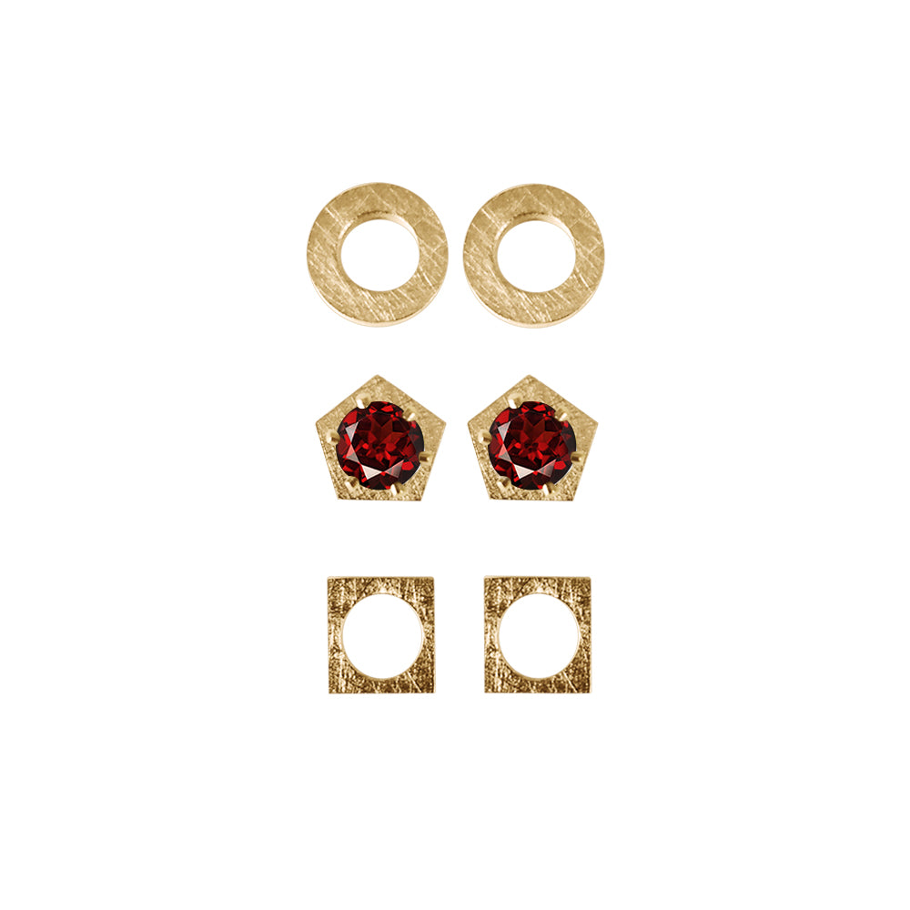 Aretes TRIO PIURA