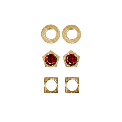 Aretes TRIO PIURA